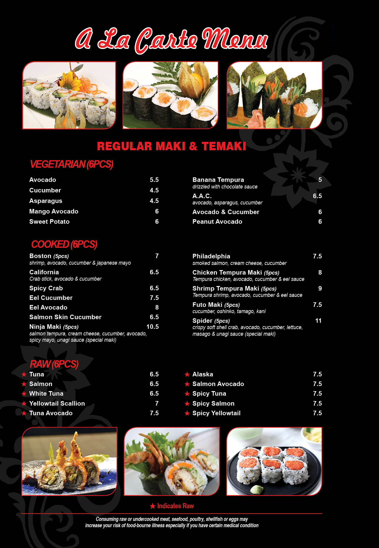 A la Carte