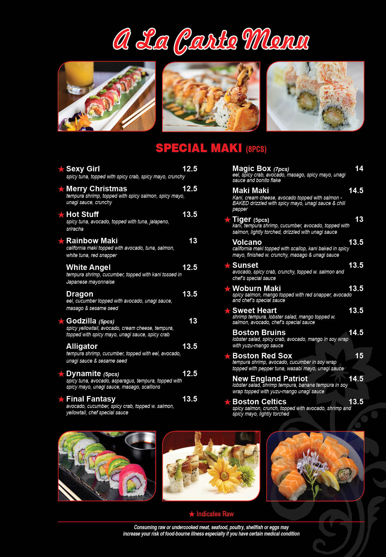 A la Carte